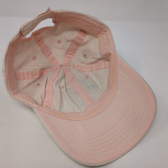 Cookie Mom Strapback Hat Pink One Size Adjustable Patch Vent Holes - Picture 6 of 7